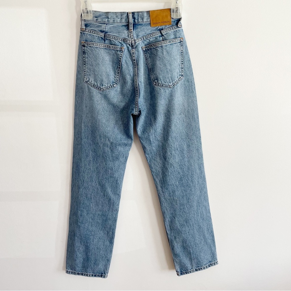 NWOT Aritzia Denim Forum The Anita Super High Pleated Loose 28L size 24 - Picture 8 of 13